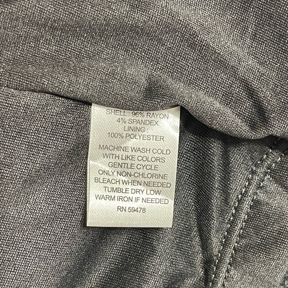 Dresses 3 for $50 
NWT Mercer & Madison Grey Striped Midi Dress Size Large - Picture 5 of 5